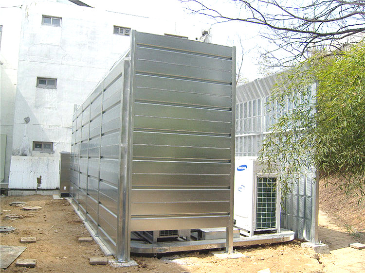 空調冷卻塔風(fēng)機設備隔音圍